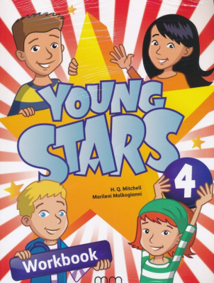 Фото - Young Stars 4 Workbook with CD