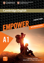 Фото - Cambridge English Empower A1 Starter SB with Online Assessment and Practice, and Online WB