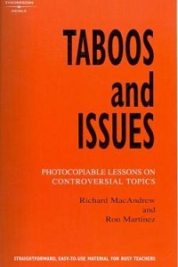 Фото - Taboos and Issues: Photocopiable Lessons on Controversial Topics
