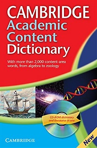 Фото - Cambridge Academic Content Dictionary with CD-ROM [Paperback]
