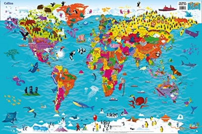 Фото - Collins Children's World Map New