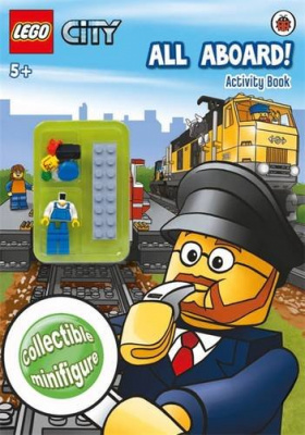 Фото - Lego City: All Aboard! Activity Book with Lego Minifigure