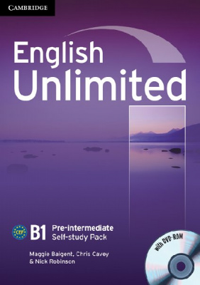 Фото - English Unlimited Pre-intermediate Self-study Pack (Workbook with DVD-ROM)