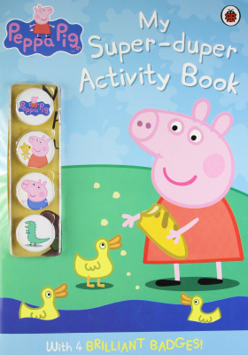 Фото - Peppa Pig: My Super-duper Activity Book: (with badges) [Paperback]
