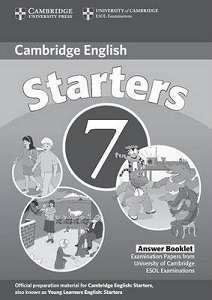 Фото - Cambridge YLE Tests 7 Starter Answer Booklet