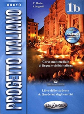 Фото - Progetto Italiano Nuovo 1B Libro dello studente & Quaderno degli esercizi + CD audio+ CD-ROM