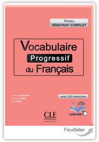 Фото - Vocabulaire Progr du Franc  Debut Complet Livre + CD audio