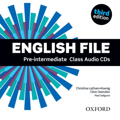 Фото - English File  3rd Edition Pre-Intermediate Class Audio CDs (4)