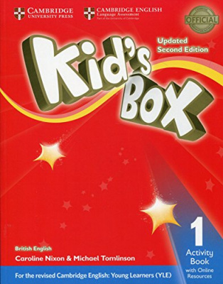 Фото - Kid's Box Updated 2nd Edition 1 Activity Book with Online Resources