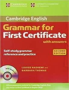 Фото - Cambridge Grammar for First Certificate Book with answers and Audio CD