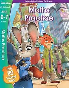 Фото - Disney Learning: Zootropolis. Maths Practice. Ages 6-7