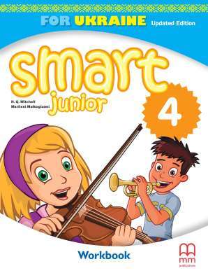 Фото - Smart Junior for Ukraine НУШ 4 Workbook Updated Edition with QR code