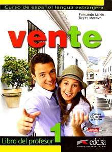 Фото - Vente 1(A1+A2) Libro del profesor + CD audio GRATUITA