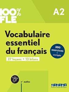 Фото - 100% FLE A2 Vocabulaire essentiel du français Livre + didierfle.app