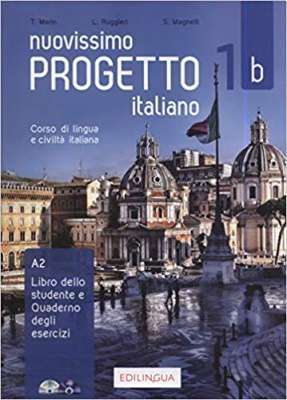 Фото - Progetto Italiano Nuovissimo 1B (A2) Libro&Quaderno + Audio + Video