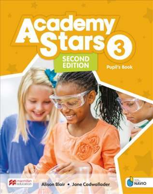 Фото - Academy Stars Second Edition Level 3 Pupil's Book with Navio App and Digital Pupil's Book