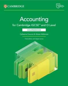 Фото - Cambridge IGCSE and O Level Accounting 3rd Edition Coursebook with Digital Access (2 Years)