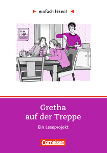 Фото - einfach lesen 1 Gretha auf der Treppe