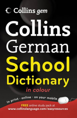 Фото - Collins Gem German School Dictionary