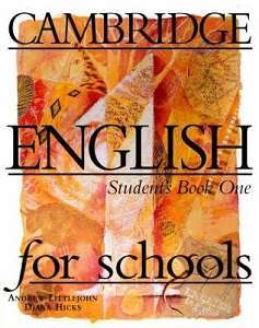 Фото - Cambridge English For Schools 1 SB