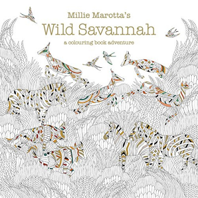 Фото - Millie Marotta's Wild Savannah: A Colouring Book Adventure