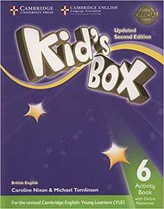 Фото - Kid's Box Updated Second edition 6 Activity Book with Online Resources