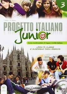 Фото - Progetto Italiano Junior 3 Libro & Quaderno + CD audio