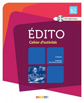 Фото - Edito B2 3e Edition Cahier d'exercices + CD