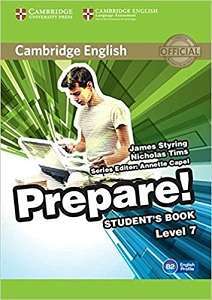 Фото - Cambridge English Prepare! Level 7 SB including Companion for Ukraine