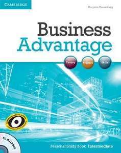 Фото - Business Advantage Intermediate Personal Study Book with Audio CD