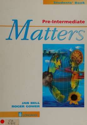 Фото - Matters Pre-Inter SB
