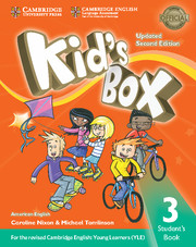 Фото - Kid's Box Updated Second edition 3 Pupil's Book American English