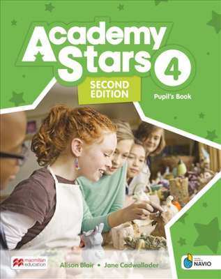 Фото - Academy Stars Second Edition Level 4 Pupil's Book with Navio App and Digital Pupil's Book