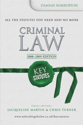 Фото - Key Statutes: Criminal Law