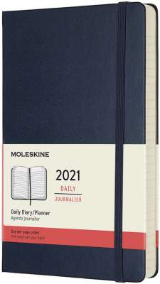 Фото - Щоденник Moleskine 2021 середній / Сапфір