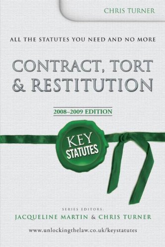 Фото - Key Statutes: Contract, Tort & Restitution