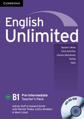 Фото - English Unlimited Pre-intermediate Teacher's Pack (Teacher's Book with DVD-ROM)