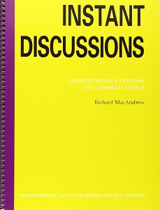 Фото - Instant Discussions Photocopiable Lessons on Common Topics B1-B2