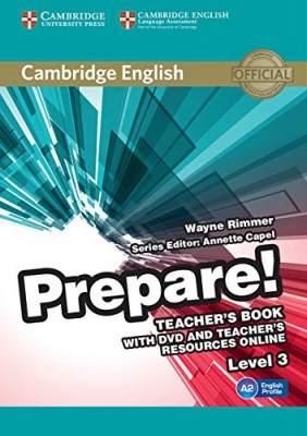 Фото - Cambridge English Prepare! Level 3 TB with DVD and Teacher's Resources Online