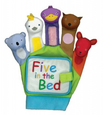 Фото - Hand-Puppet Board Books: Five in the Bed