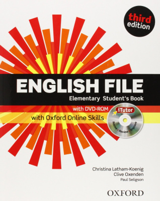 Фото - English File  3rd Edition Elementary SB with DVD-ROM, iTutor & Online Skills