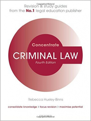 Фото - Criminal Law Concentrate