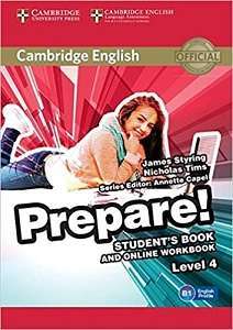Фото - Cambridge English Prepare! Level 4 SB and online WB including Companion for Ukraine