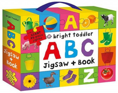 Фото - Bright Toddler Jigsaw and Book Set: Abc