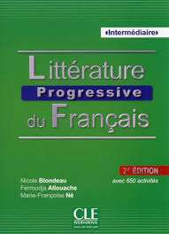 Фото - Litterature Progr du Franc 2e Edition Interm Livre + CD