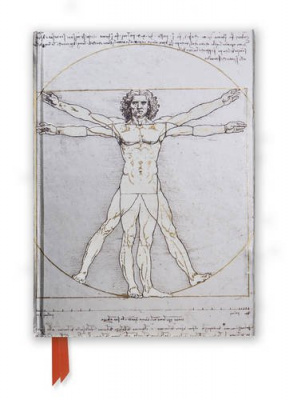 Фото - Foiled Journal: Da Vinci's Vitruvian Man [Hardcover]