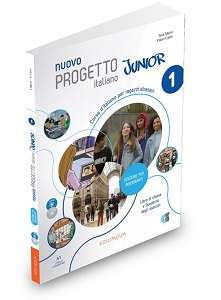 Фото - Progetto Italiano Junior Nuovo 1 Libro & Quaderno dell’insegnante + CD audio + DVD