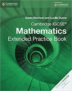 Фото - Cambridge IGCSE Mathematics Extended Practice Book