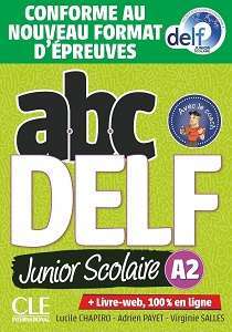 ABC DELF Junior scolaire 2021 édition A2 Livre + DVD...