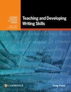 Фото - Teaching and Developing Writing Skills